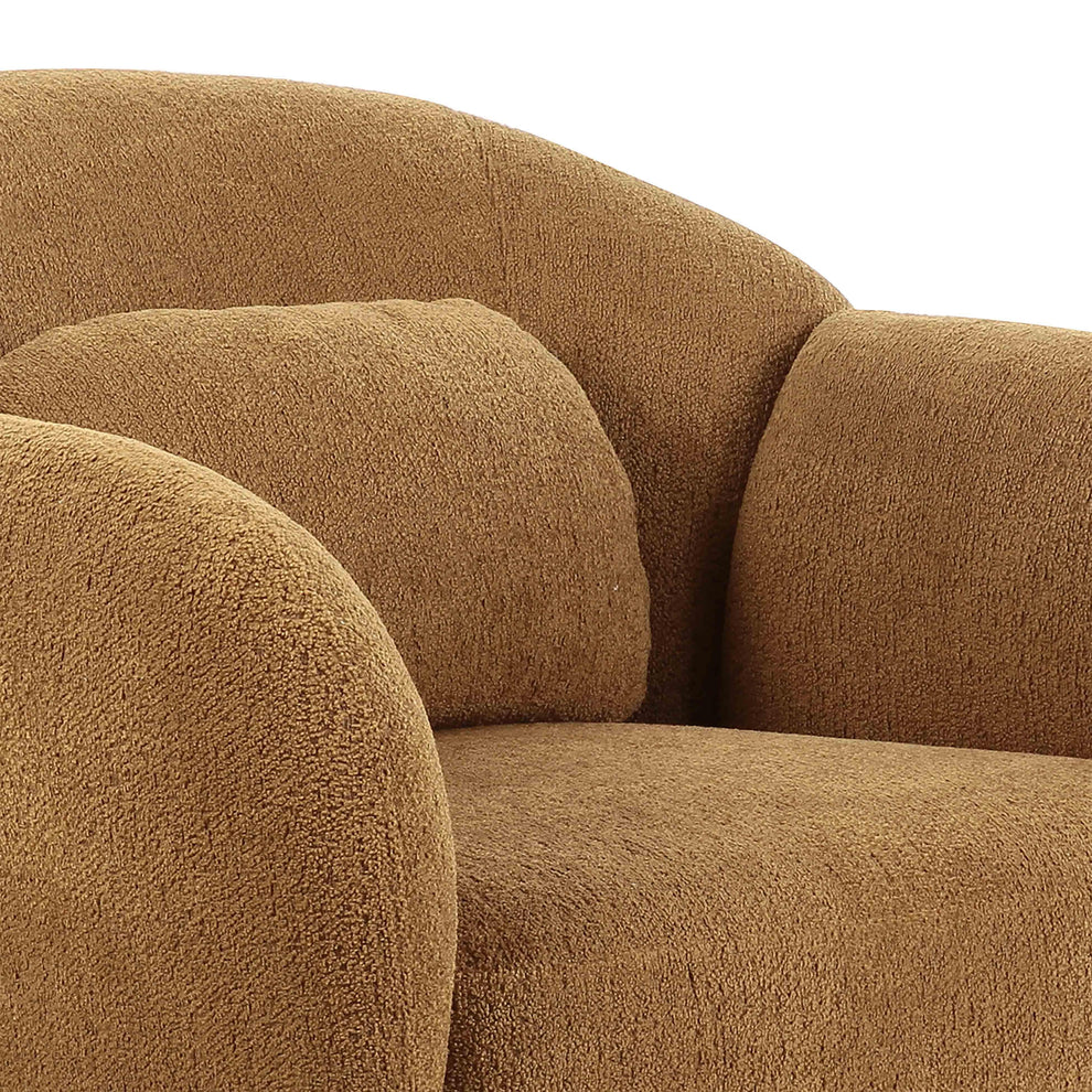 Misty Performance Boucle Accent Chair Cream
