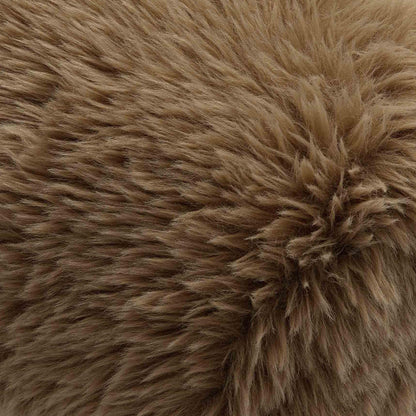 Carmel Contract-Grade Vegan Shearling Accent Chair