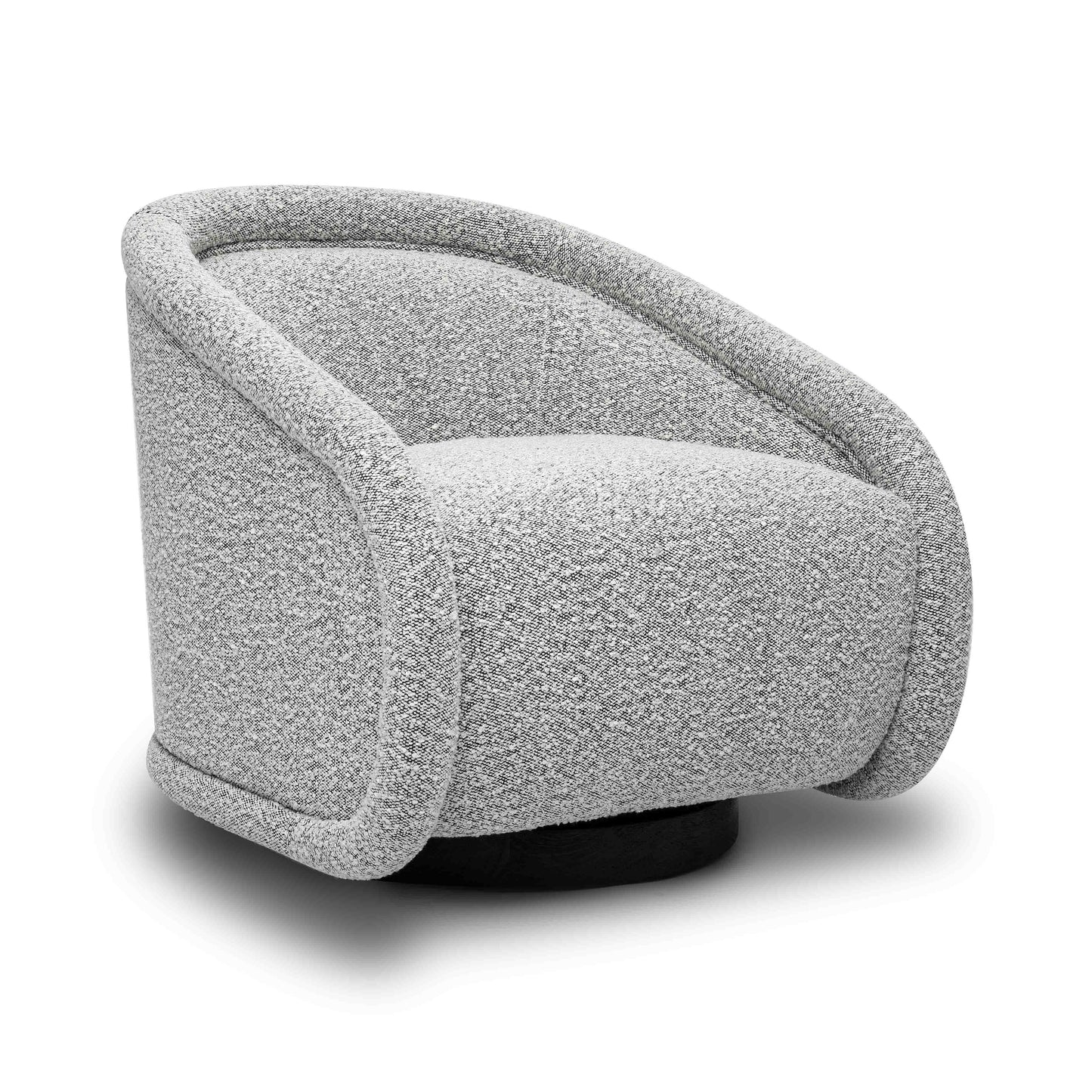 Rory Performance Boucle Swivel Accent Chair - Grey