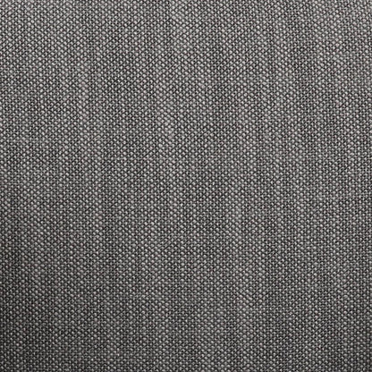 Solange Grey Textured Contract-Grade Weave Fabric Swivel Accent Chair