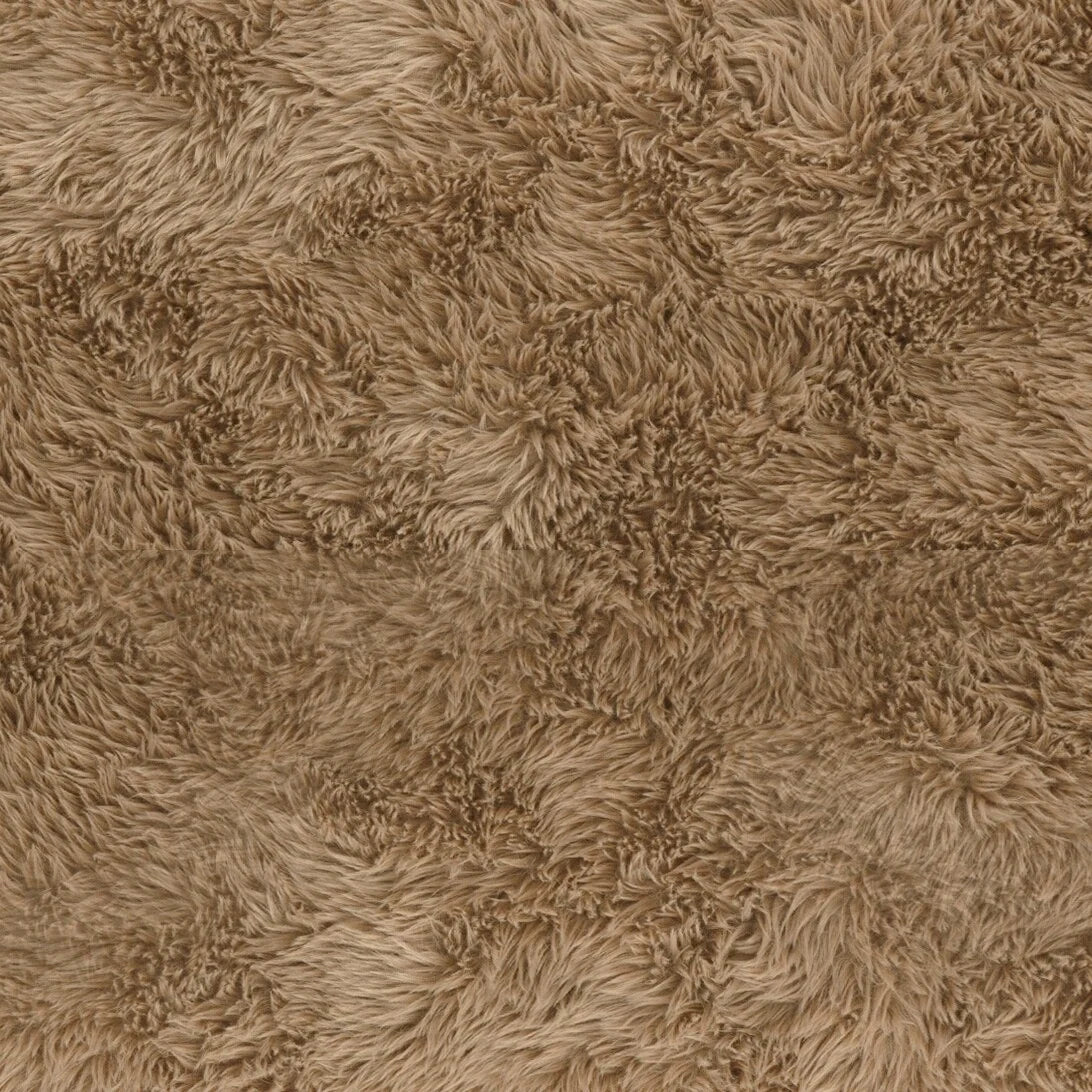 Spara Contract-Grade Straight Vegan Shearling Accent Chair