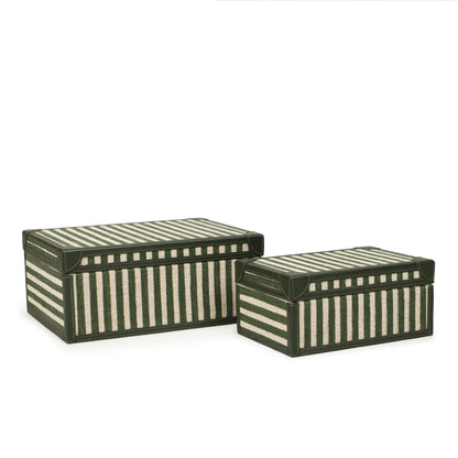 Kora Cotton Jute Contract-Grade Keepsake Box Set