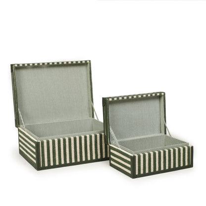 Kora Cotton Jute Contract-Grade Keepsake Box Set