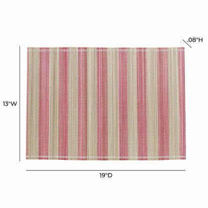 Jora Faded Bamboo Placemat - Set of 4