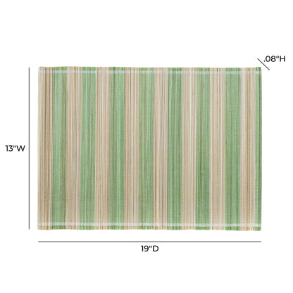 Jora Faded Bamboo Placemat - Set of 4