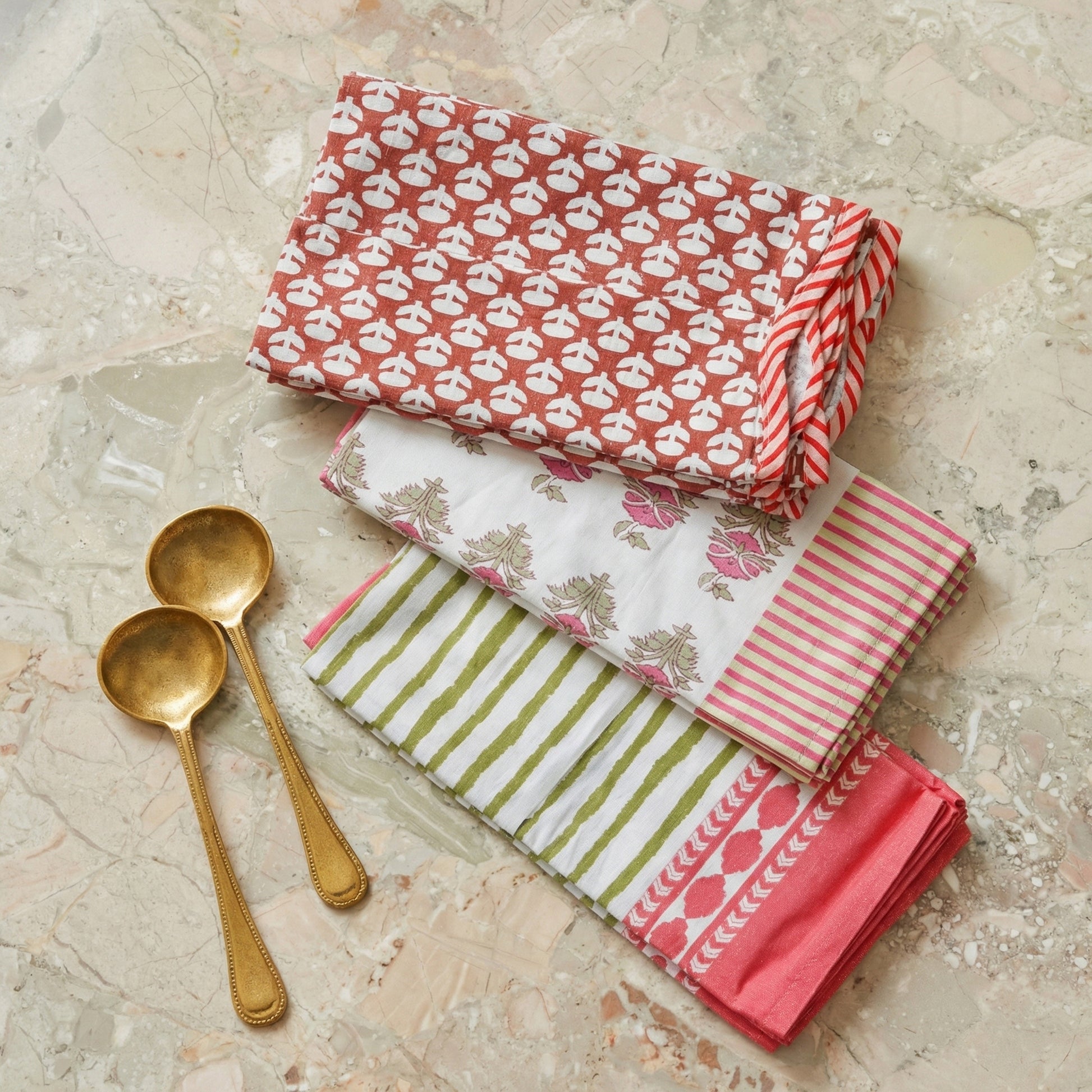Anuja Large Brass Serving Spoon