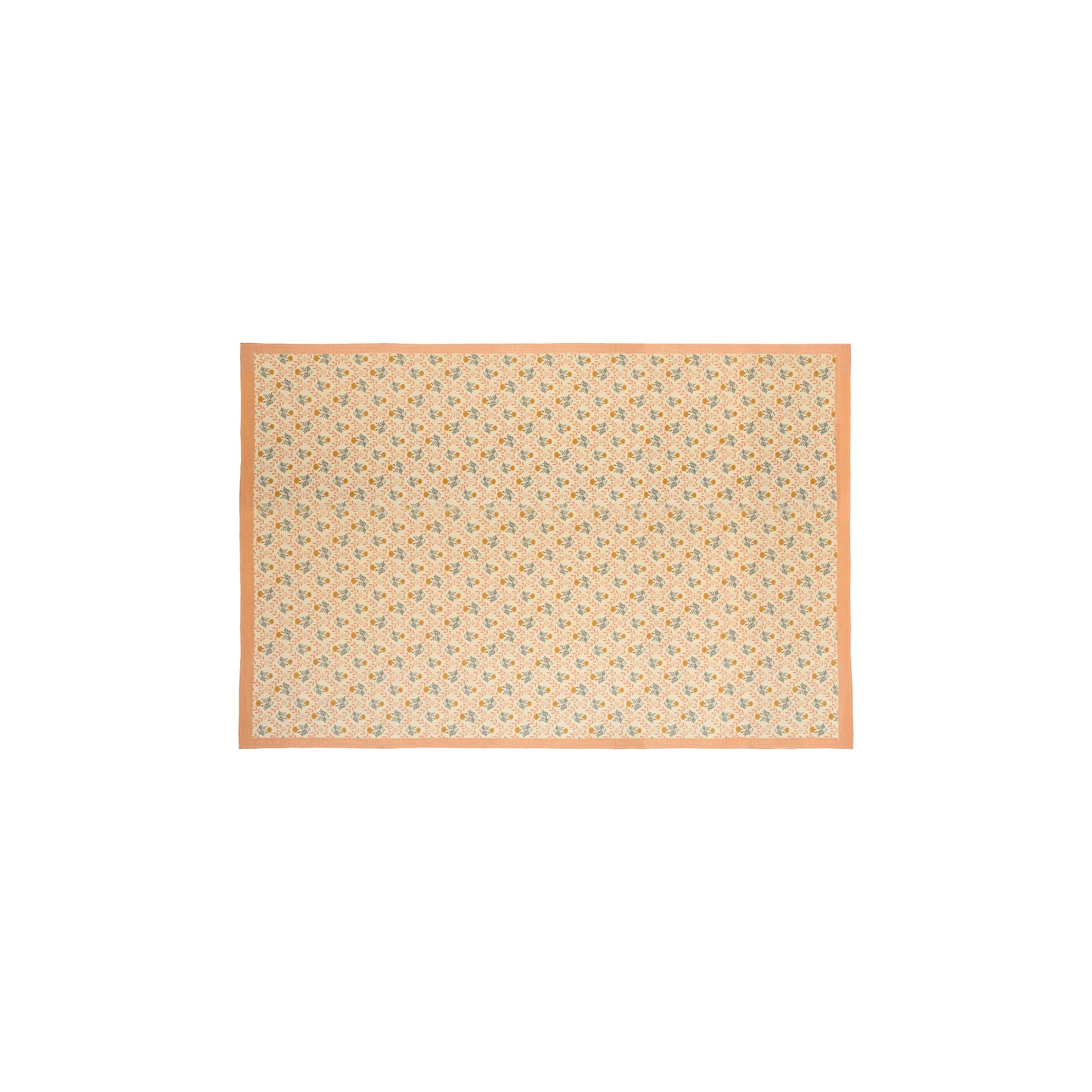 Dolce Natural Cotton Table Cloth - Blush / 70" x 120"