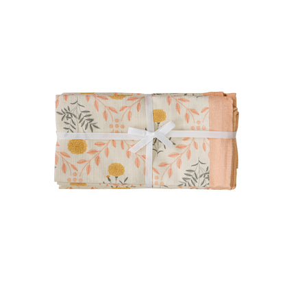 Dolce Natural Cotton Napkin - Set of 4 - Blush