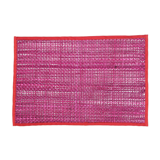 Peele Seagrass Placemat - Set of 4 - Pink