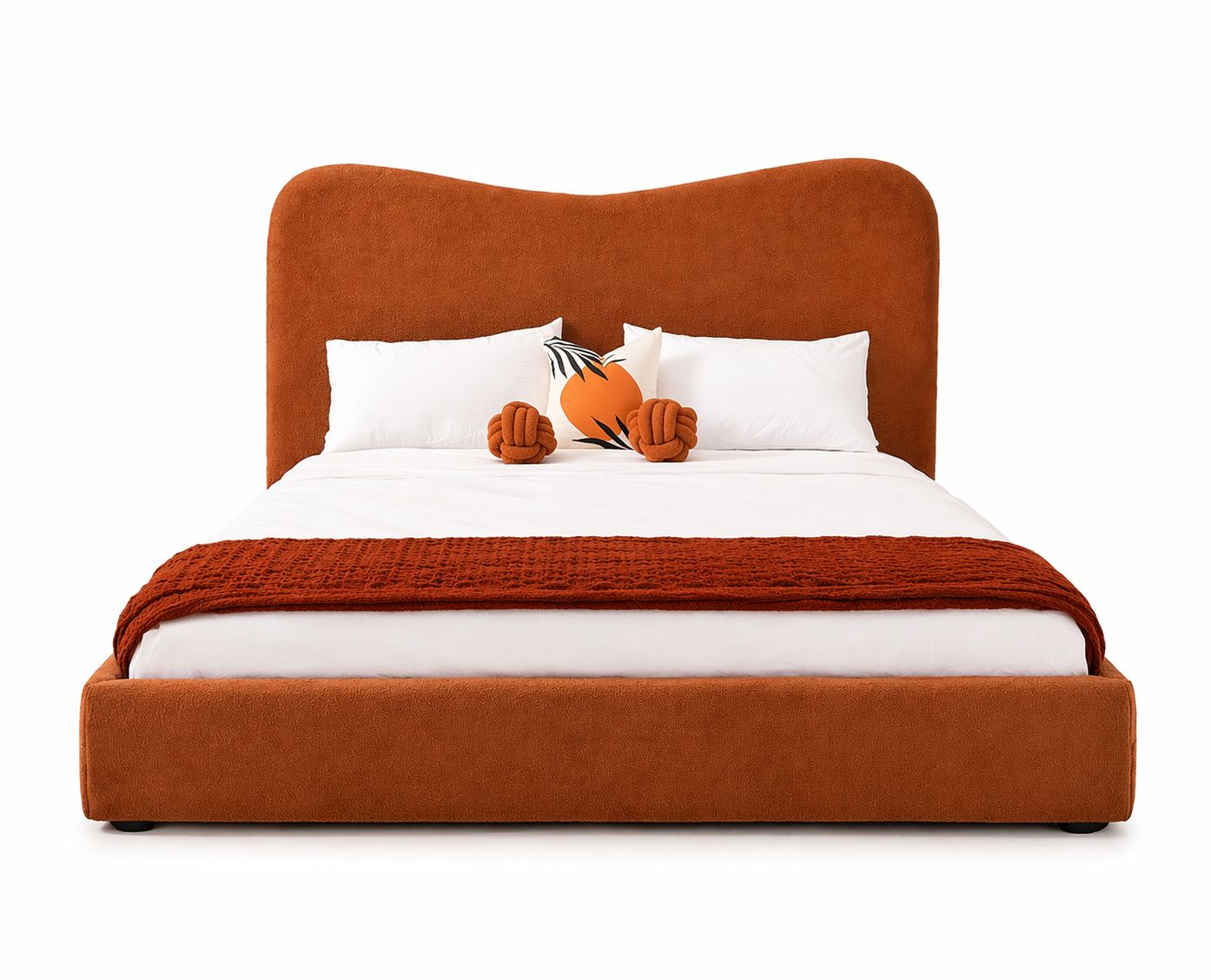 Sarah Queen Bed Teddy Caramel