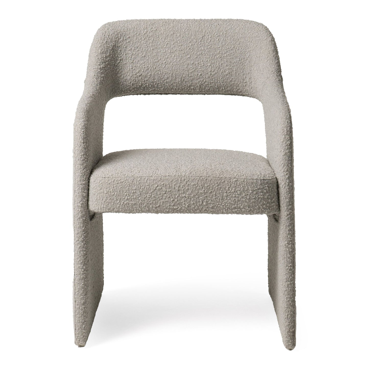 Bishop - Modern Grey Fabric Dining Chair