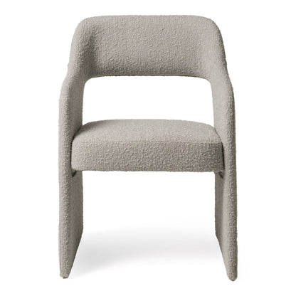 Bishop - Modern Grey Fabric Dining Chair