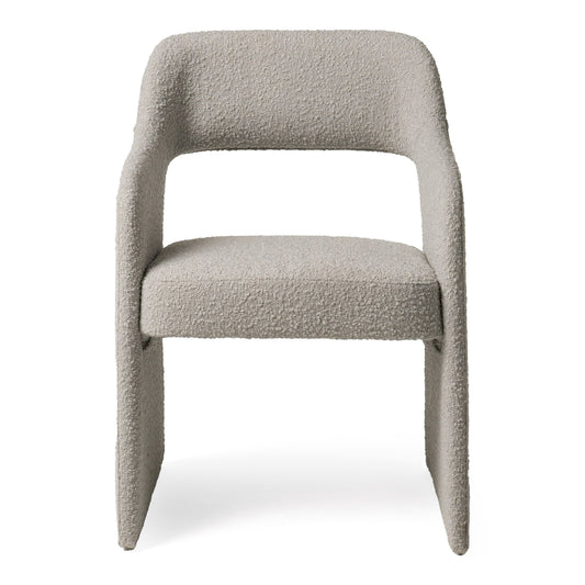 Bishop - Modern Grey Fabric Dining Chair