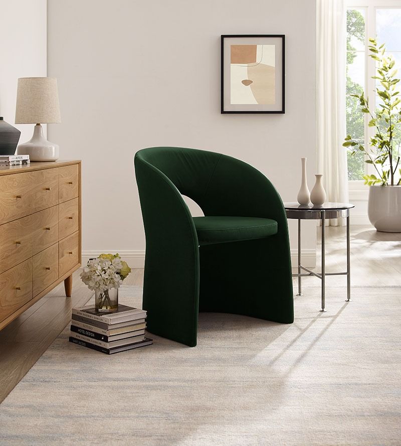 Brea Modern Fabric Dining Chair