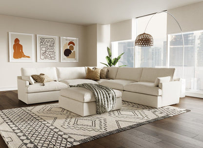 Danica - Modern Beige Sectional Sofa