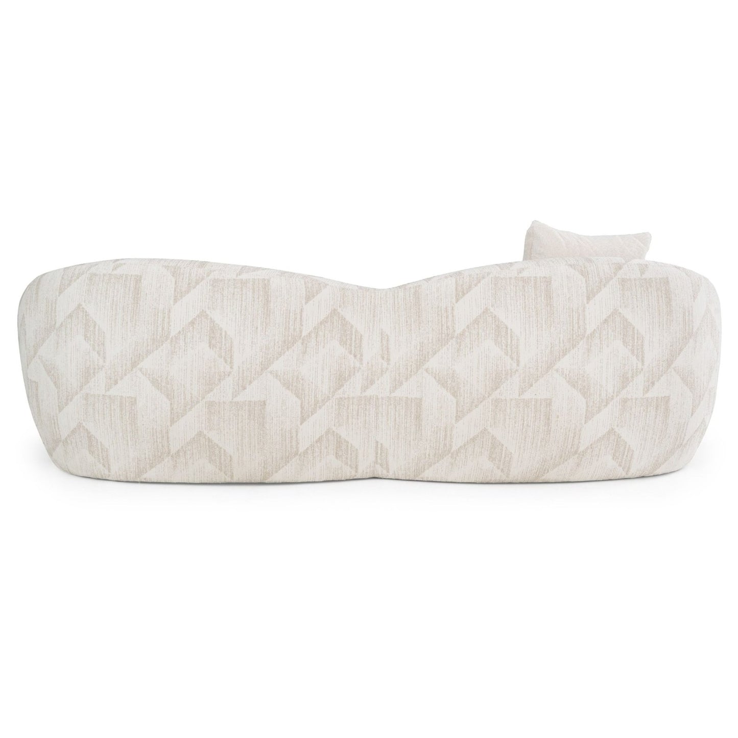Gentle - Modern Beige Pattern Fabric Sofa