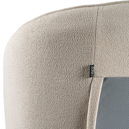 Lambert - Modern Beige Fabric Upholstered Bed