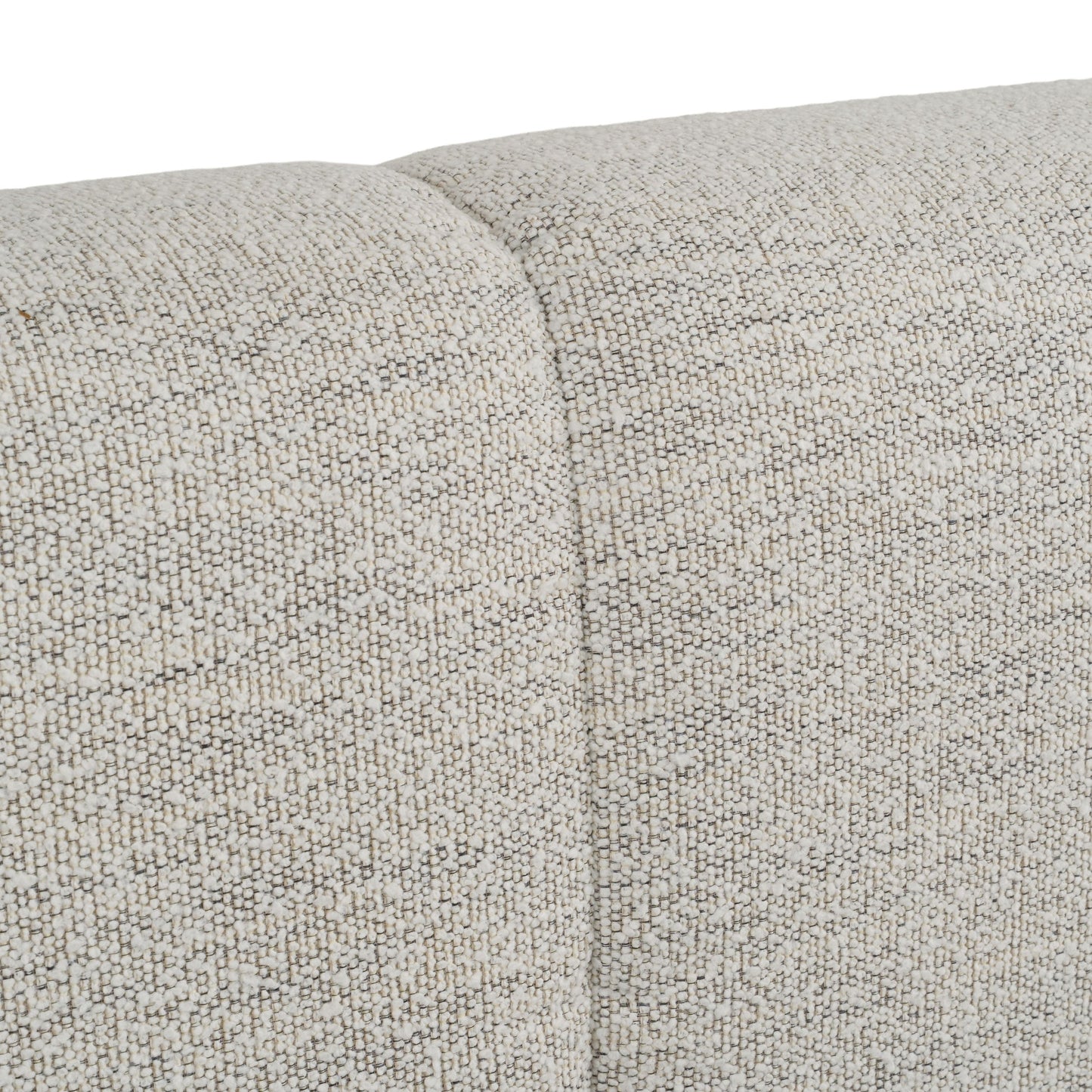 Lamont Modern Cream Fabric Bed