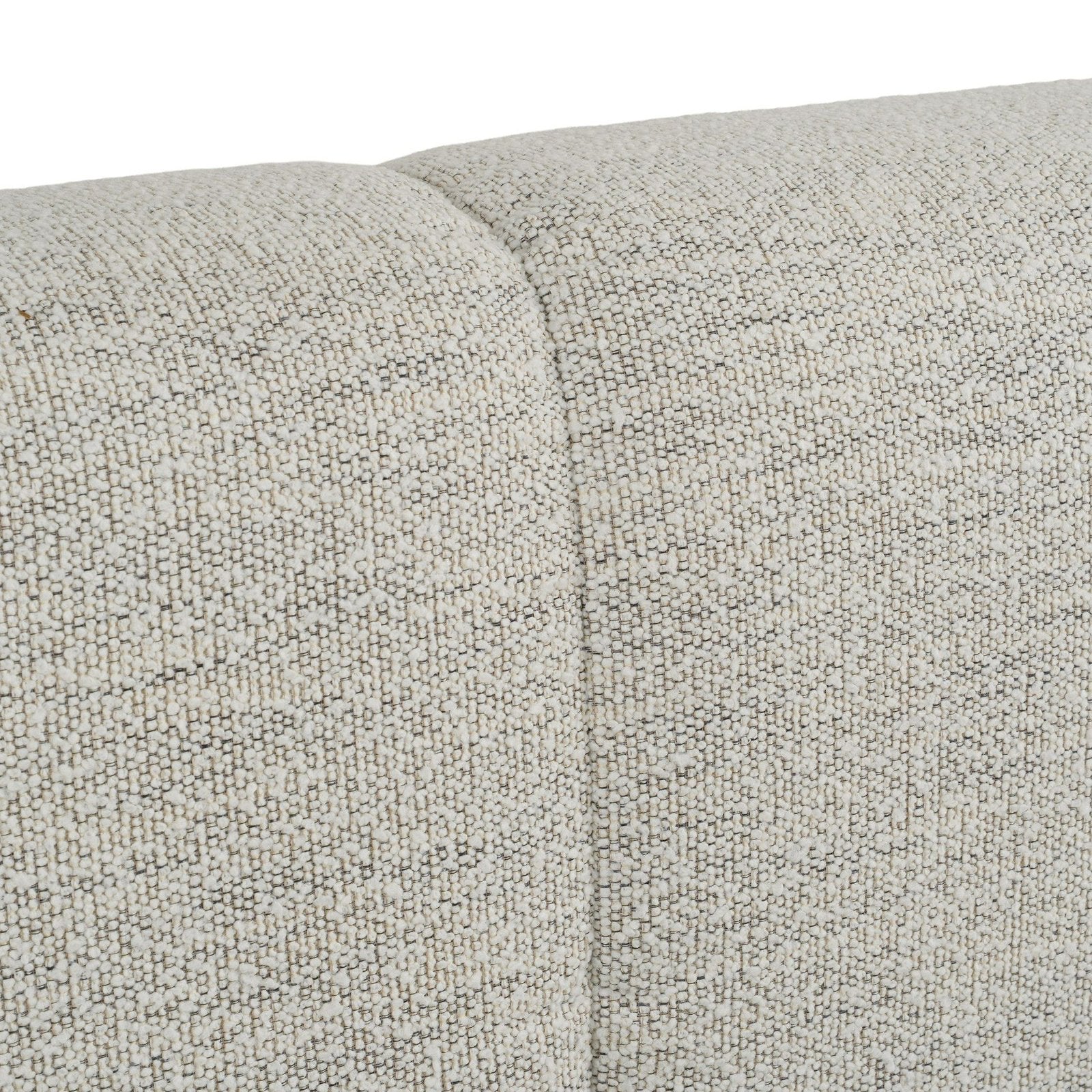 Lamont + Aria - Modern Beige Fabric + Grey Texture 4-Piece Bedroom Set queen size