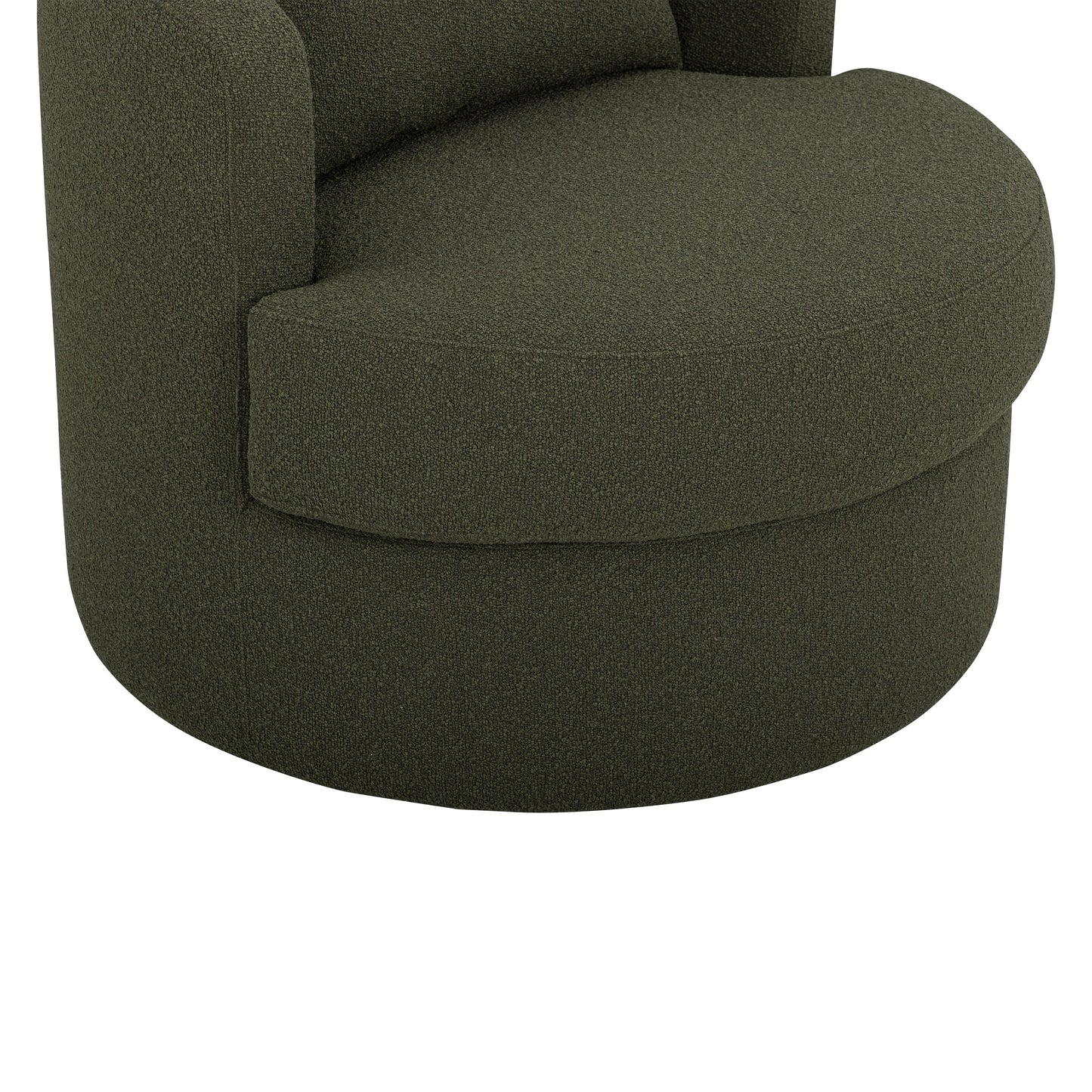 Silvi Performance Boucle Swivel Accent Chair
