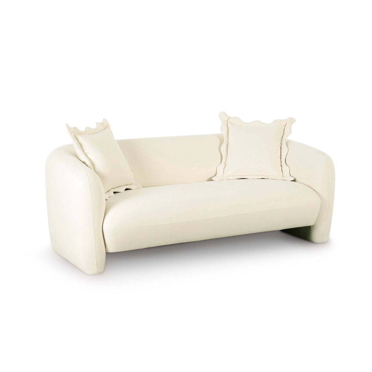 Lou 71.5" Loveseat - Cream