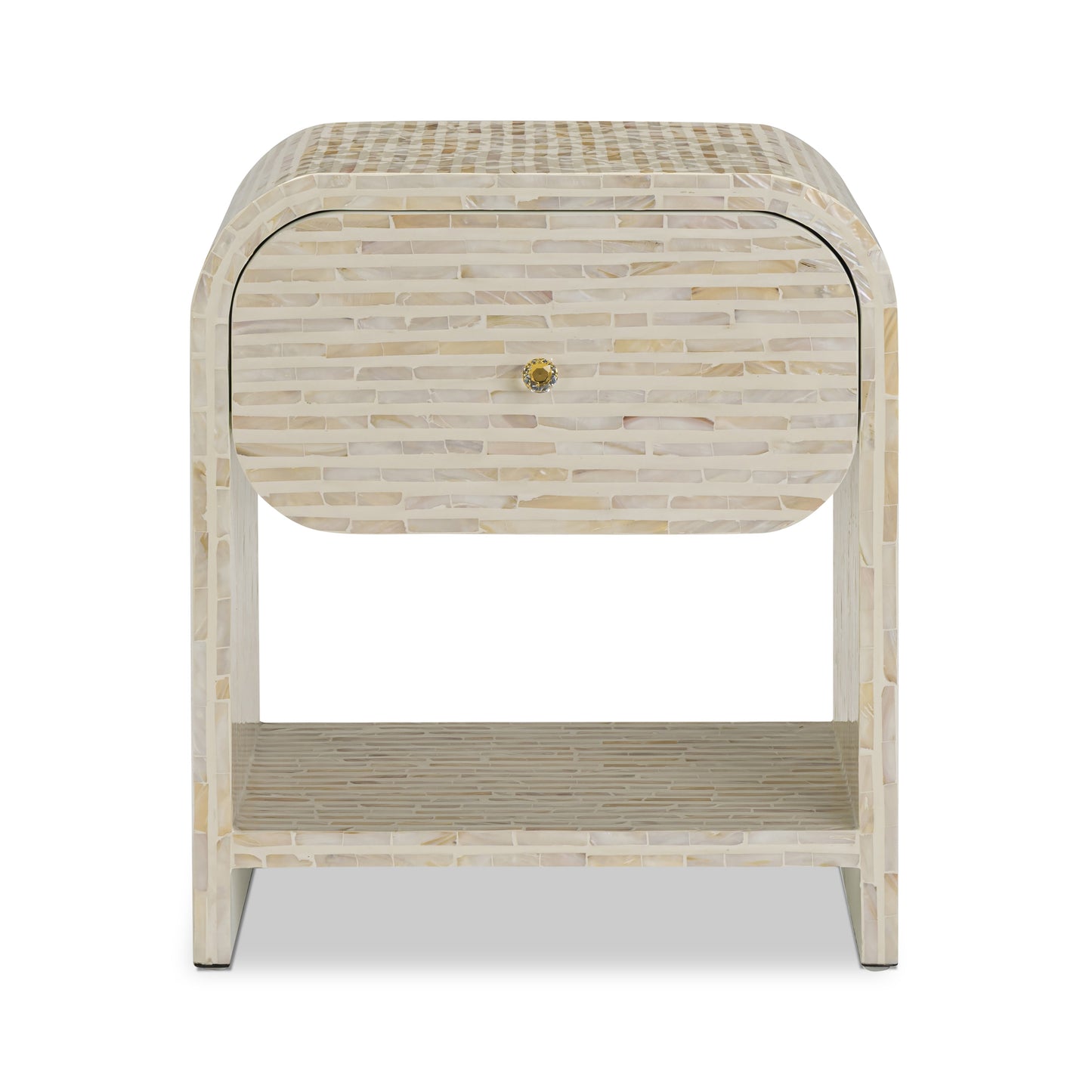 Borno 20" Mother of Pearl Nightstand - Default Variant