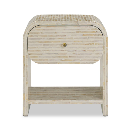 Borno 20" Mother of Pearl Nightstand - Default Variant