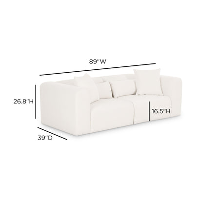 Tarra 86" Modular Loveseat