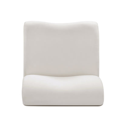 Zenith Contract-Grade Upcycled Fabric Armless Chair