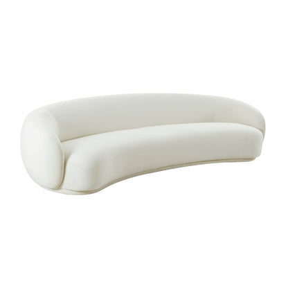 Kendall 120" Sofa - Cream