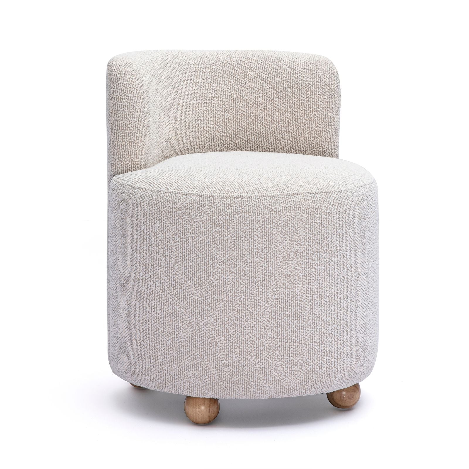 Hakuna Cream Performance Boucle Desk Chair - Default Variant