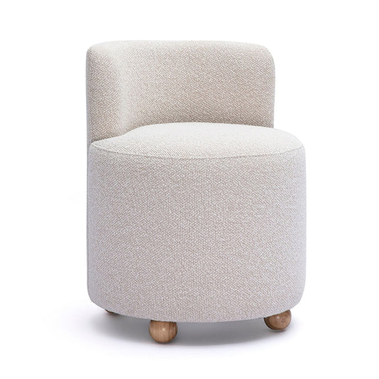 Hakuna Cream Performance Boucle Desk Chair - Default Variant