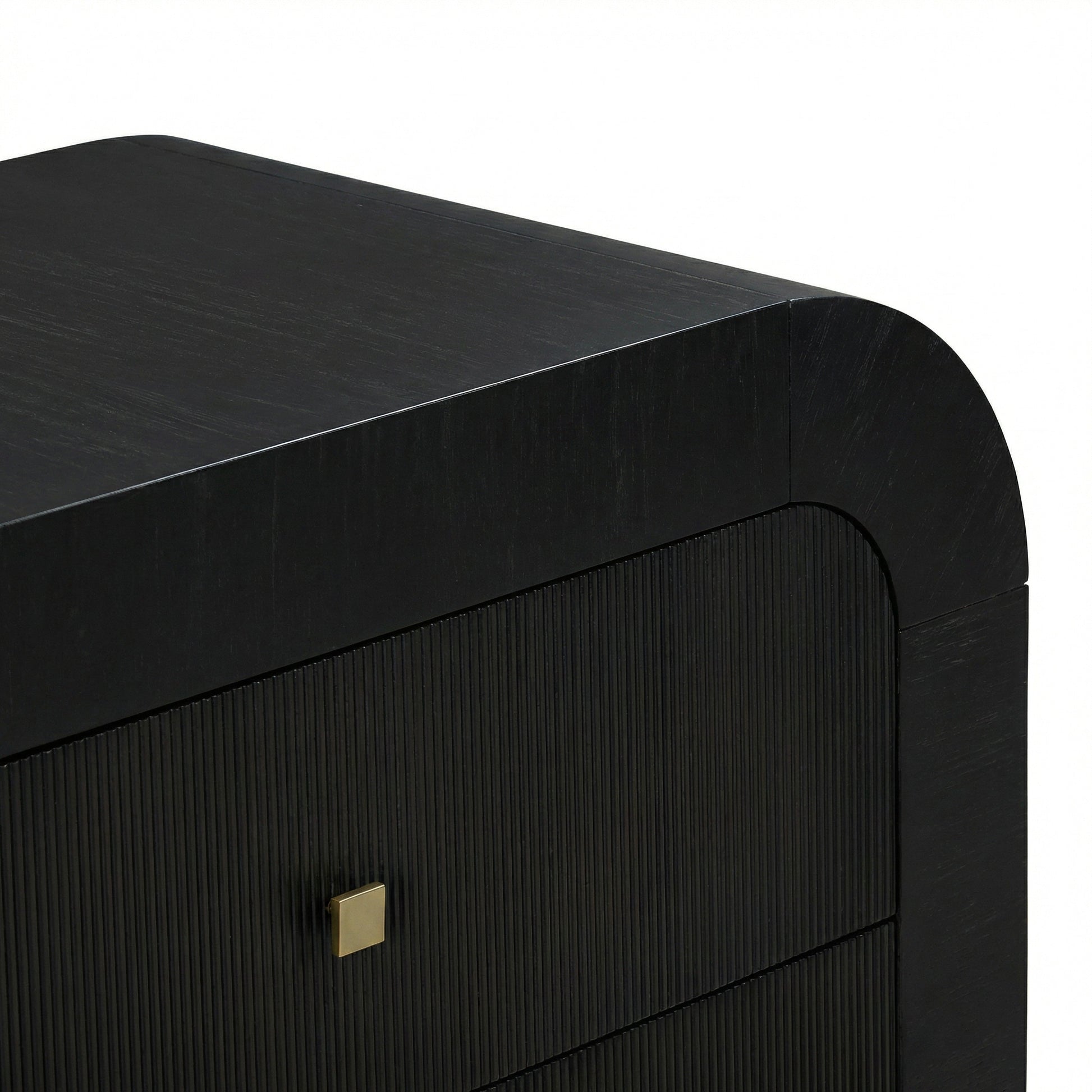 Hump 38" Arched 3-Drawer Bedside Chest