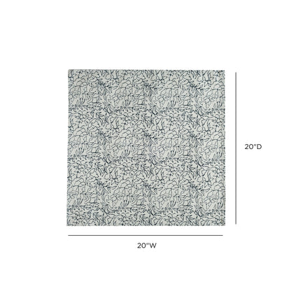 Crissy Cotton Canvas Printed Napkins - Set of 4