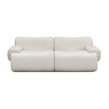 Zenith 80" Modular Loveseat - Cream