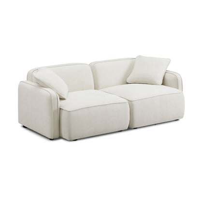 Travie 78" Modular Loveseat - Sand
