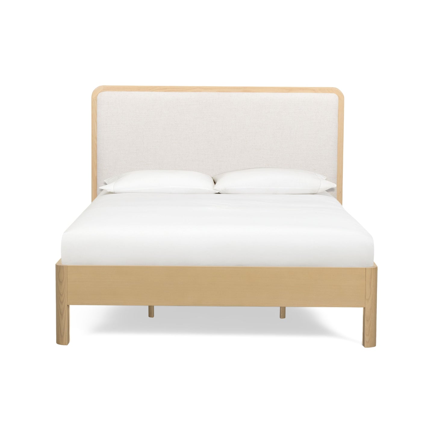 Rafaelle Natural Solid Ash Bed - Queen