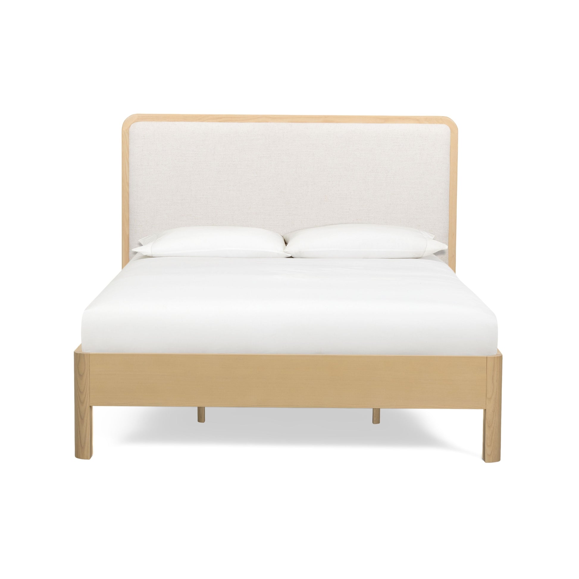 Rafaelle Natural Solid Ash Bed - Queen