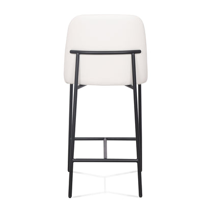 Sydney Performance Vegan Leather Counter Stool - Set of 2