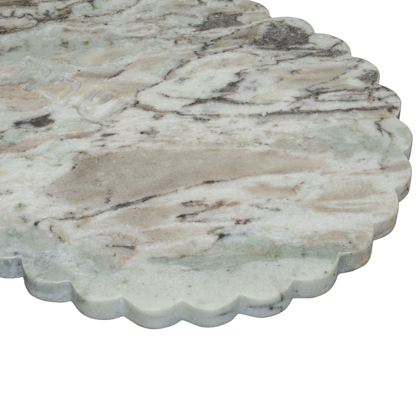 Shabbat Marble Serving Board