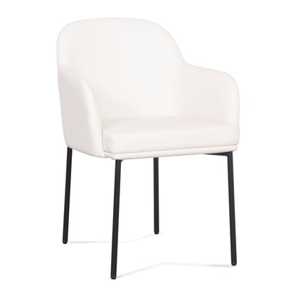 Sydney Performance Vegan Leather Armchair - Set of 2