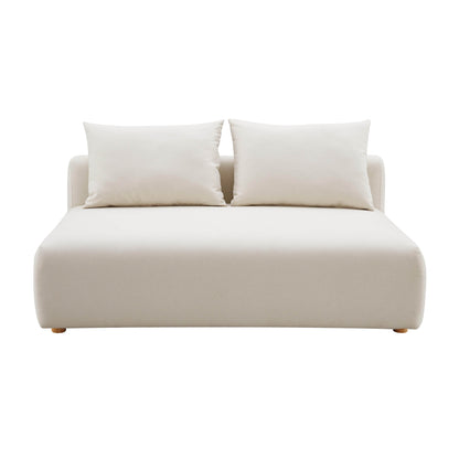 Hangover 64" Armless Loveseat