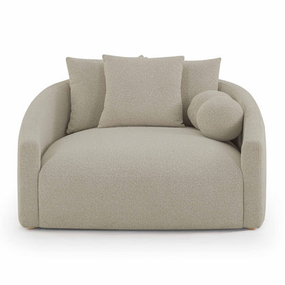 Hanim 54" Daybed - Warm Grey