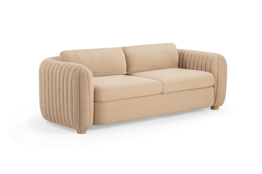 Porto 90" Honey Boucle Sofa - Default Variant