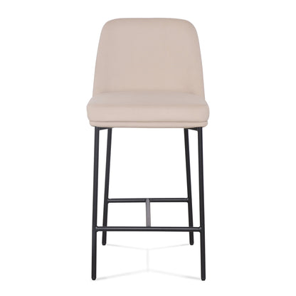 Sydney Performance Velvet Counter Stool Set of 2