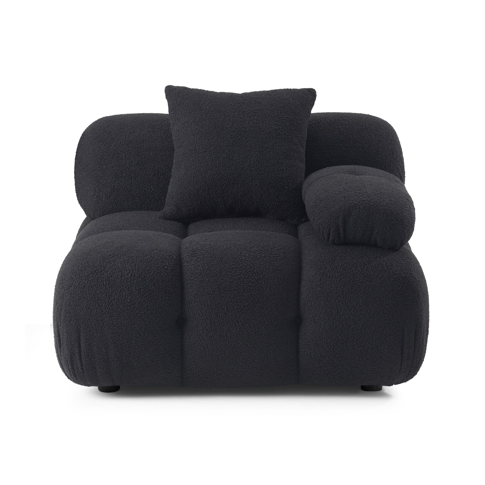 Calliope Performance Vegan Shearling Modular Corner Chair