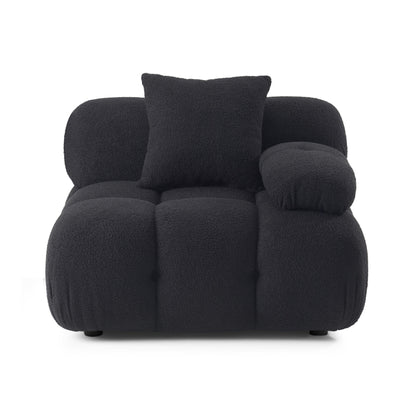 Calliope Performance Vegan Shearling Modular Corner Chair