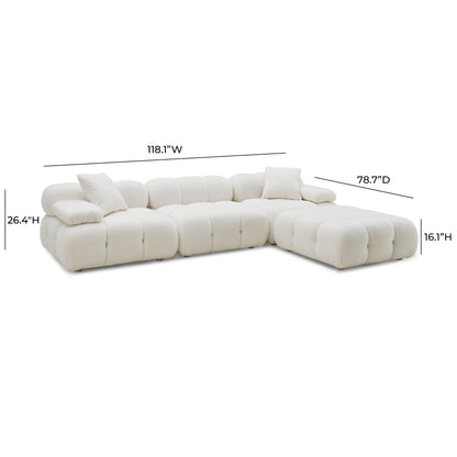 Calliope 4-Piece Performance Modular Sectional