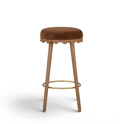 Oodle Performance Vegan Mohair Stool