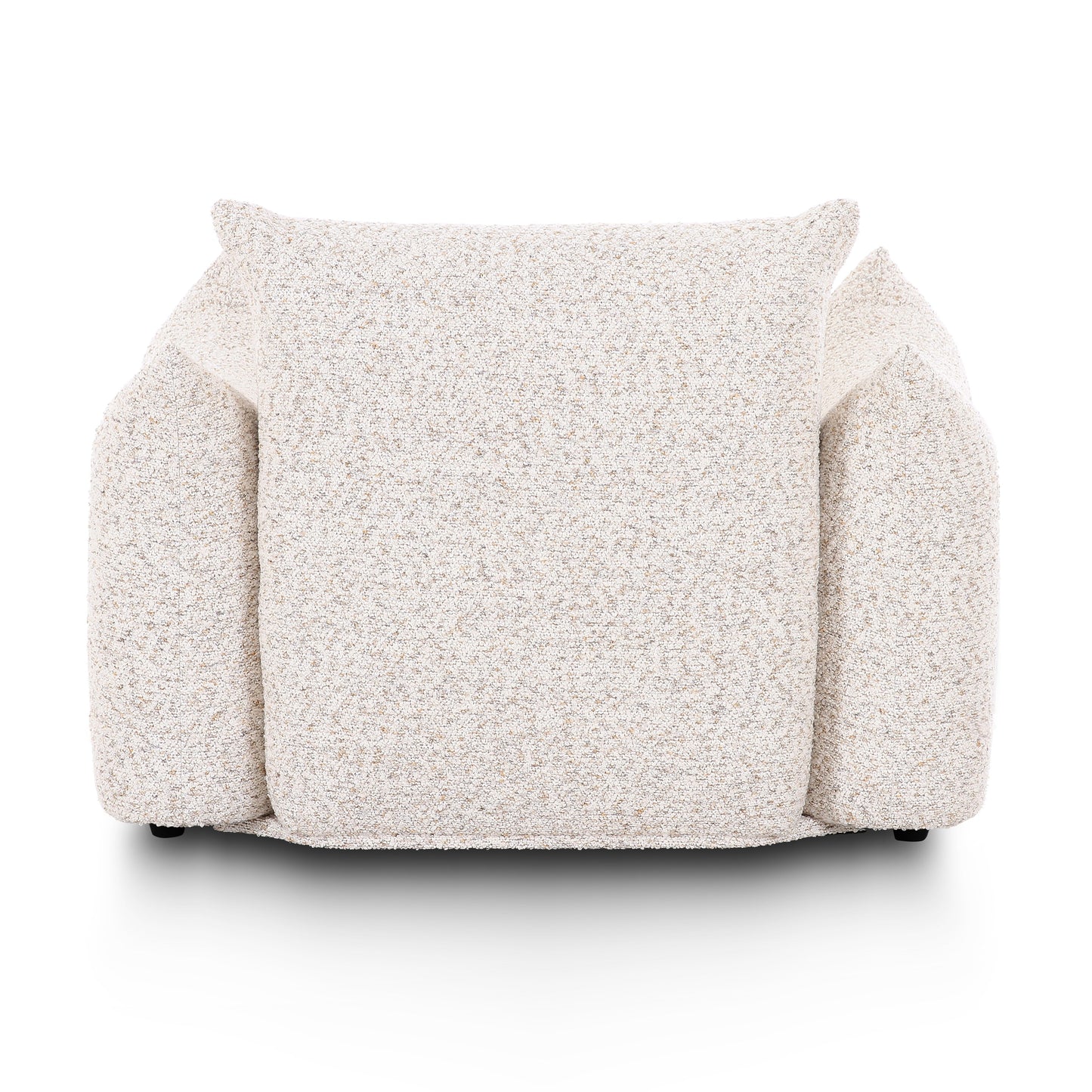 Saint Tropez Nubby Fabric Armchair in Sand